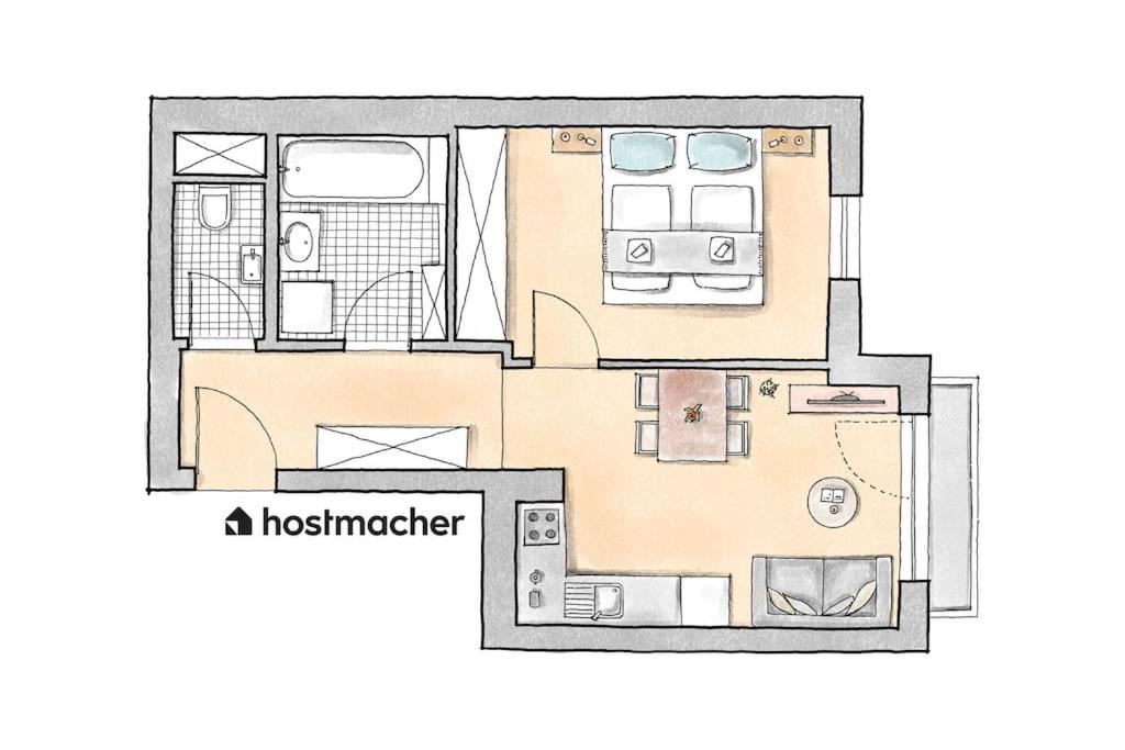 Cute 1Br Hideaway & City Quick By Hm Wien Exterior foto